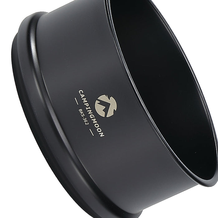 BKS362 Premium φ4.7-Inch Mini Steamer for Sierra Cup, Durable 304 Stainless Steel, Black