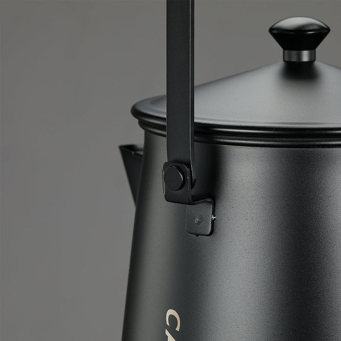 BKSW-6 Bonfire Kettle, Percolator  Classic Campfire Coffee Maker, Stainless Steel