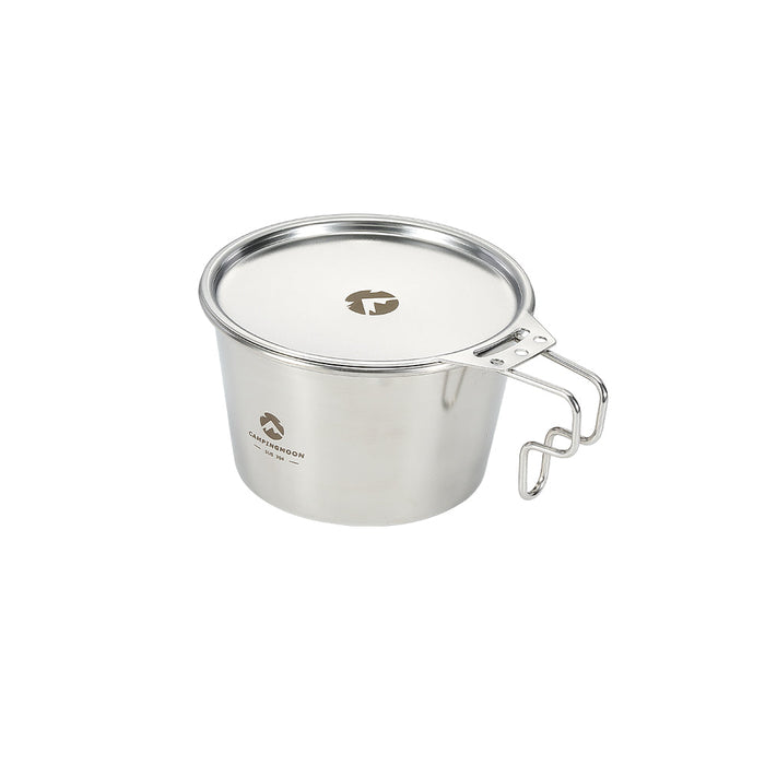 S369 Deep Sierra Cup 600ml, Stainless Steel for Outdoor Camping