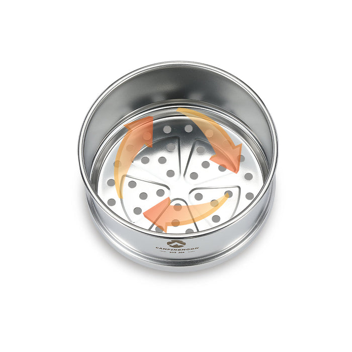 S362 Premium φ4.7-Inch Mini Steamer for Sierra Cup, Durable 304 Stainless Steel