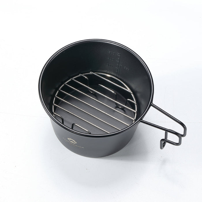 BKS369 Deep Sierra Cup 600ml, Stainless Steel, Black for Outdoor Camping