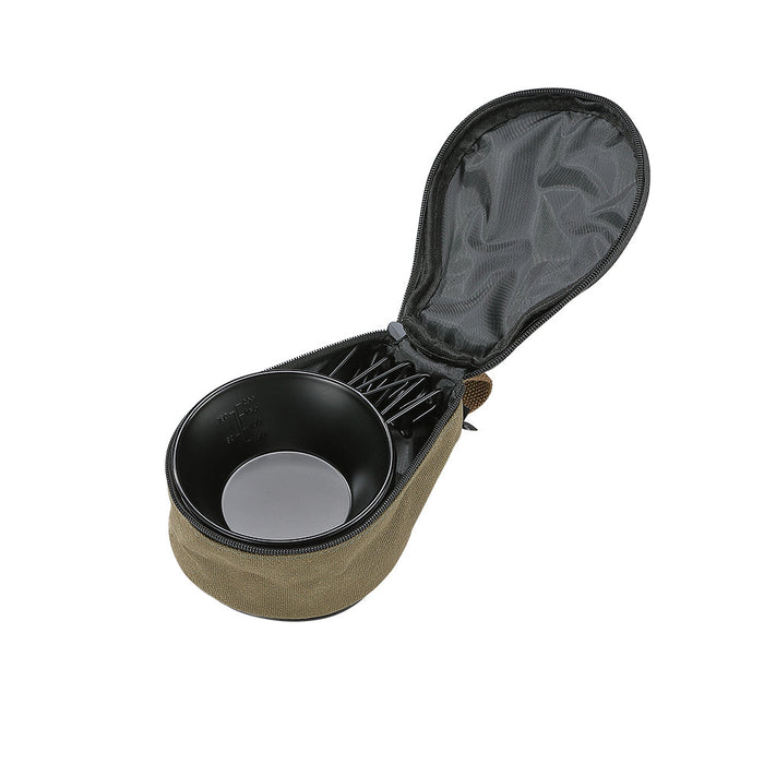 BKS-220-2P 2-Piece Stainless Steel Sierra Cup, 10oz (310ml), Black