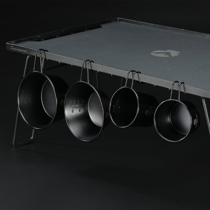 BKS-360-2P 2-Piece Stainless Steel Deep Sierra Cup, 15oz (450ml), Black