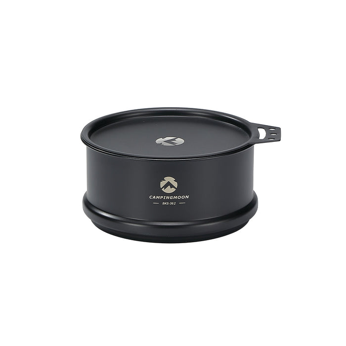 BKS362 Premium φ4.7-Inch Mini Steamer for Sierra Cup, Durable 304 Stainless Steel, Black