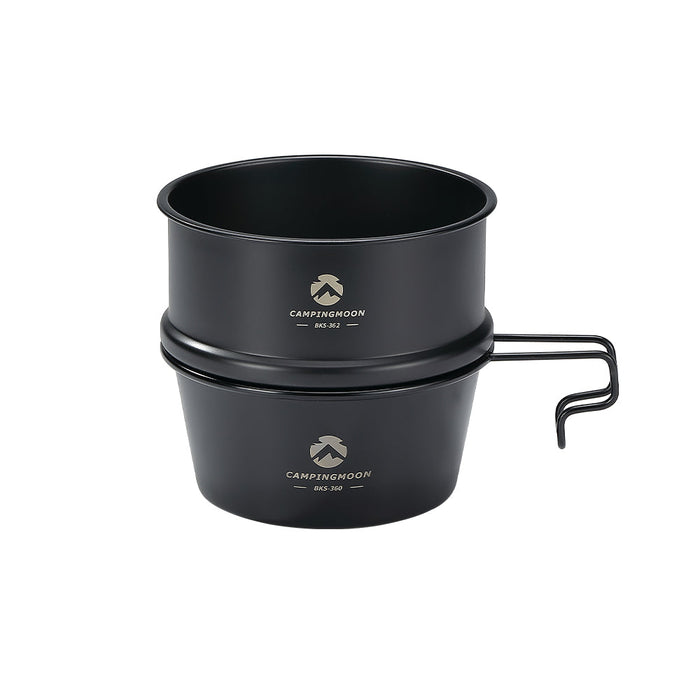 BKS362 Premium φ4.7-Inch Mini Steamer for Sierra Cup, Durable 304 Stainless Steel, Black