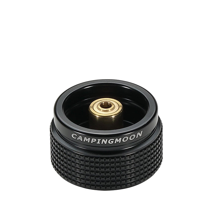 BKZ08 Camp Gas Cooker Adapter for Converting CV Bayonet Connection to Type MSF-1a Connection or Lindal Valve Connection Black