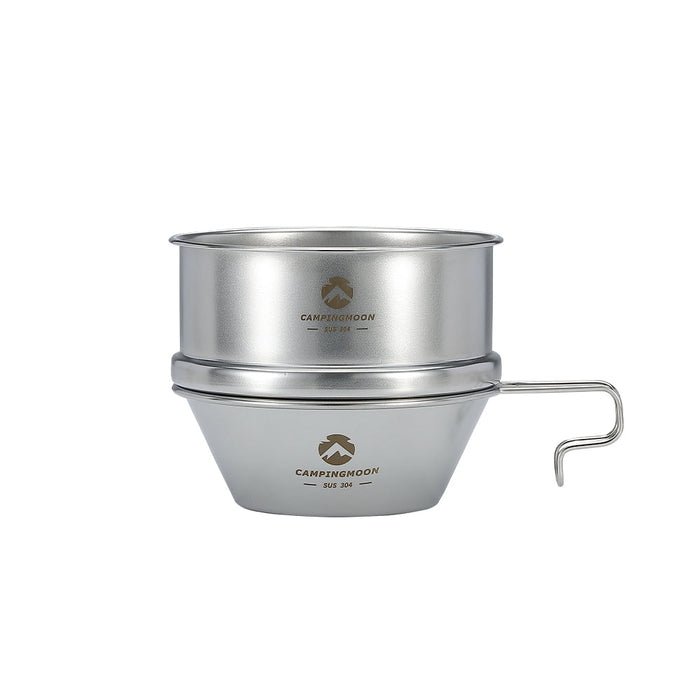 S362 Premium φ4.7-Inch Mini Steamer for Sierra Cup, Durable 304 Stainless Steel