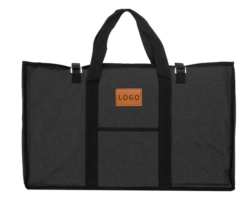 T-230-2T Foldable Multipurpose Stacking Storage Rack – Black Steel