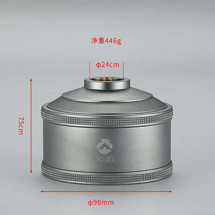 TC-35 110g Refillable Gas Fuel Cylinder for Backpacking Stove EN417