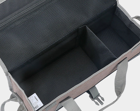 B-155C Bottom Waterproof Outdoor Camping Tent Stakes Hammer Multi-Container Storage Box Bag , M Size