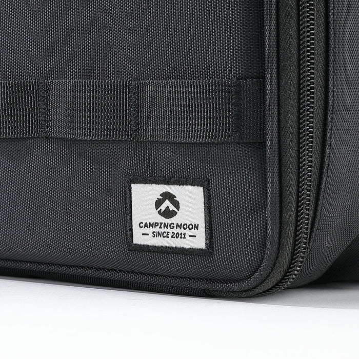 BK-46 Storage Bag Double-layer for Camping Stove IGT Tabletop Flat Burner Carry Case Black