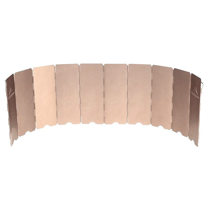 YD-10 10-Plate Foldable Camp Stove Windscreen with Storage Box