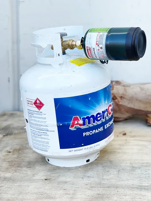 Propane Refill Adapter for 1 LB Gas Tanks from 20 LB Cylinder PZ-101