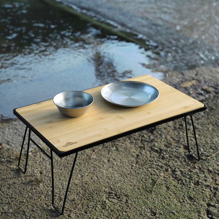 T-2301 Bamboo Top Plate for Camping Field Racks - 23" x 13.2"