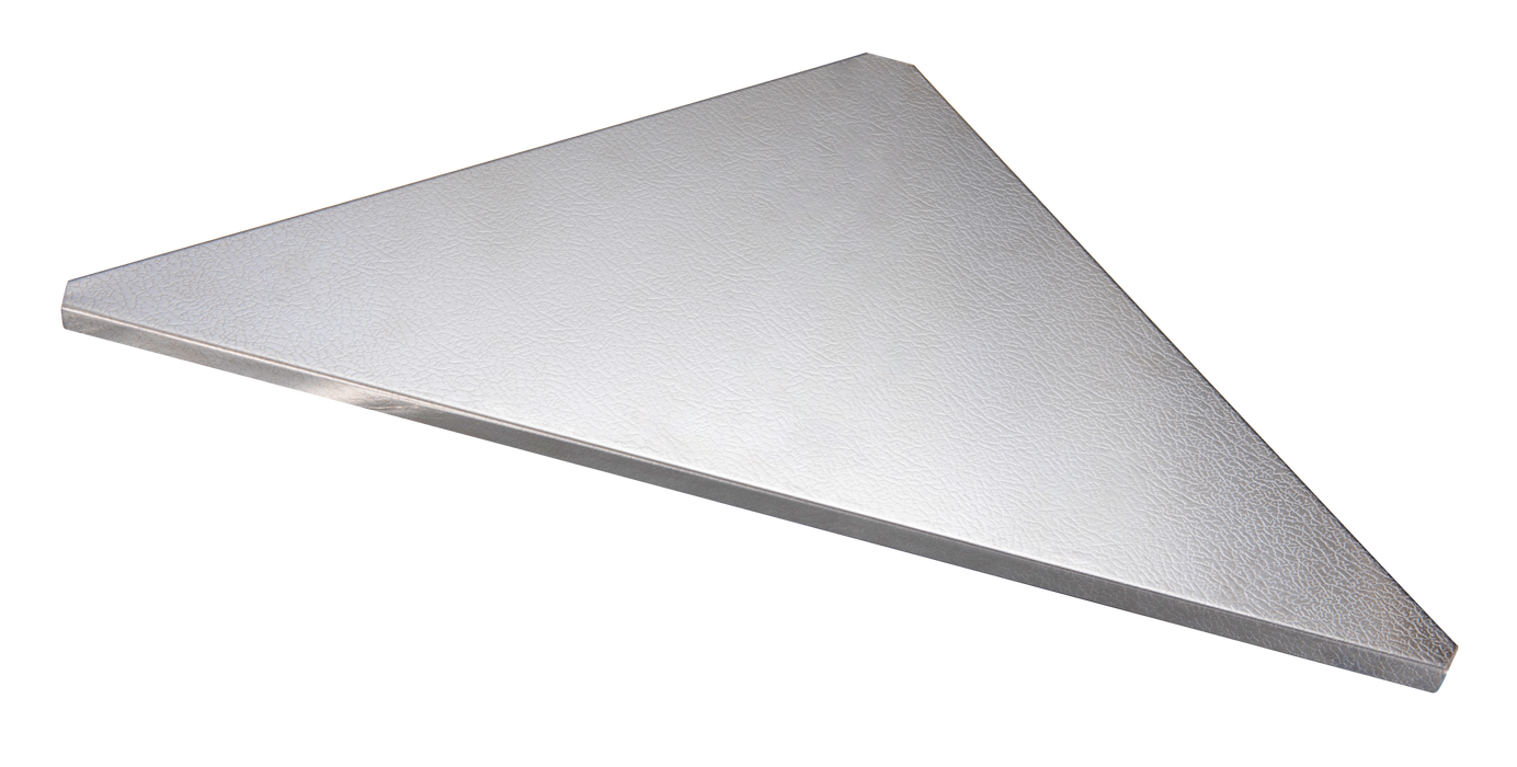 T-2306 Embossed Stainless Steel Corner Extension for Field Racks