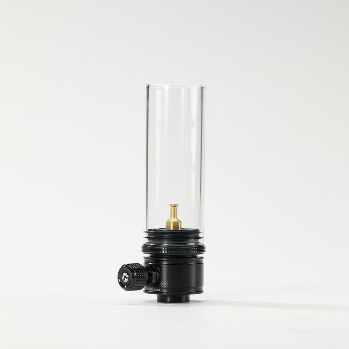 BKT-1D Black Gas Candle Lantern - Mini & Portable for Backpacking