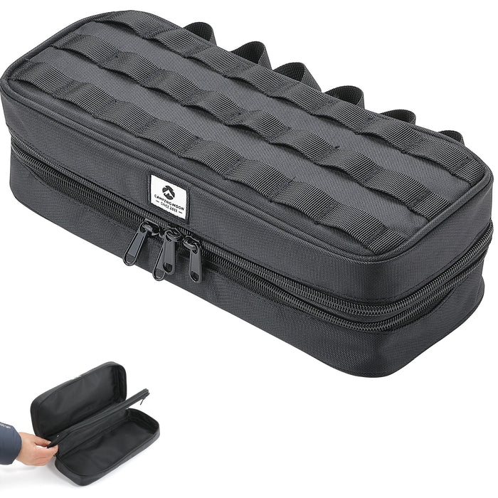 BK-30 Black Camping Gear Storage Box for Hammer & Lantern