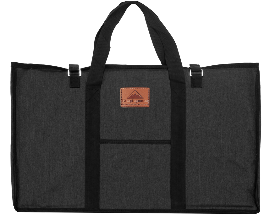 B-230-H 25.2"x15.2" Storage Bag with Inside Cushioning Material for Outdoor Folding Rack Table Carrying Bag Gray