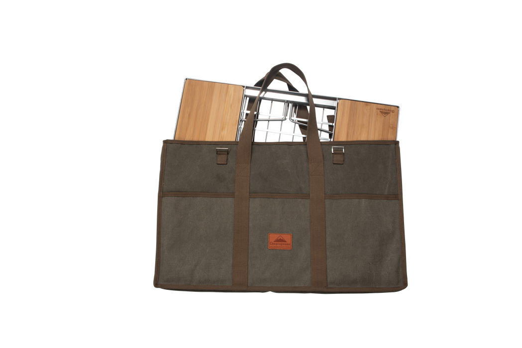 CK-1 Camping IGT Grill Table Foldable w/Storage Bag Stainless Steel