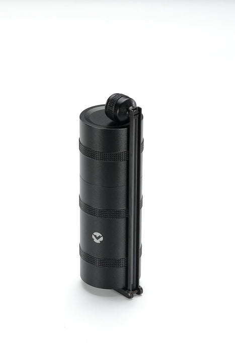 CC-152BK Manual Coffee Grinder, Stainless Steel, Medium, Black