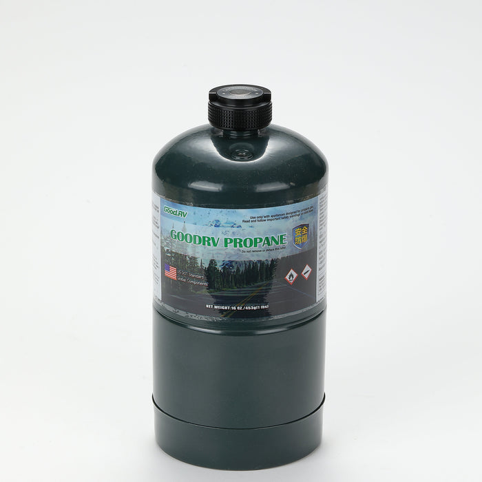 BKM-102 1LB Propane Cylinder Protect Cap Lid for Camping Gas Fuel Small Tank MAPP Black