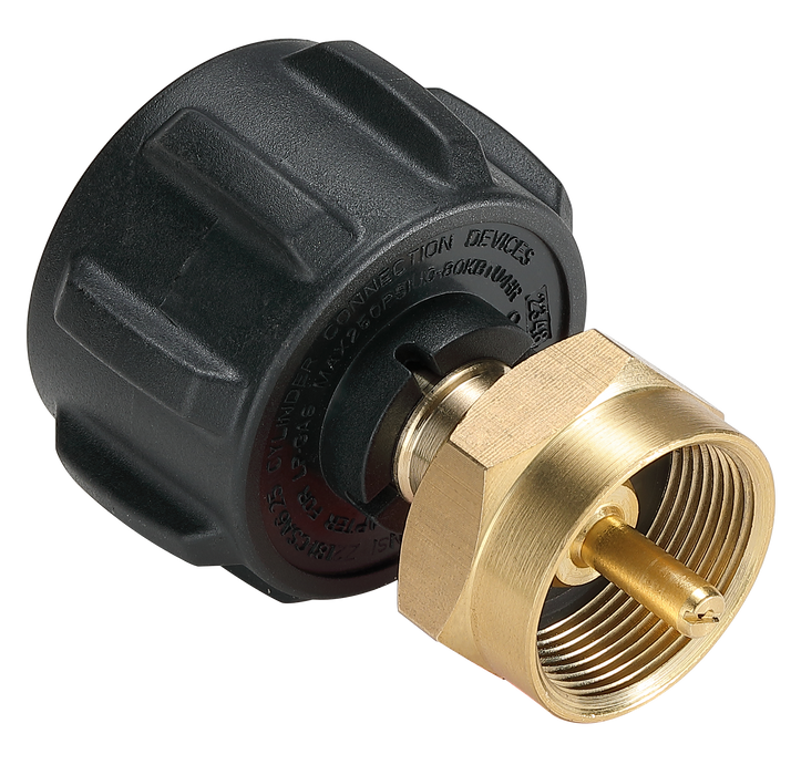 Propane Refill Adapter for 1 LB Gas Tanks from 20 LB Cylinder PZ-101