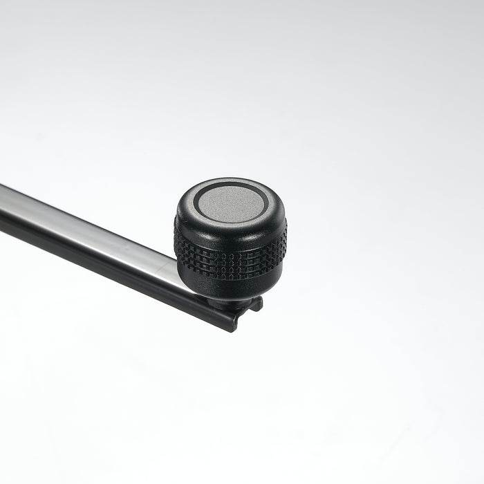 CC-115-BK Manual Coffee Grinder, Stainless Steel, Small, Black