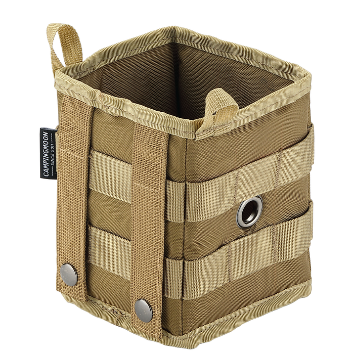 BG-1212 Storage Box Accessory Gear Organizer XS for Camping Chair Tactical Table Field Rack Coyote