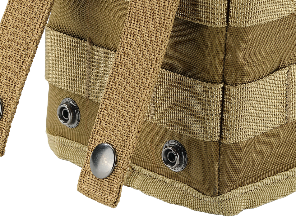 BG-1212 Storage Box Accessory Gear Organizer XS for Camping Chair Tactical Table Field Rack Coyote