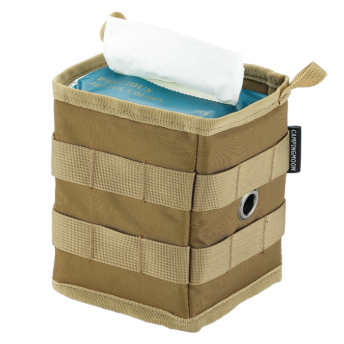 BG-1212 Storage Box Accessory Gear Organizer XS for Camping Chair Tactical Table Field Rack Coyote