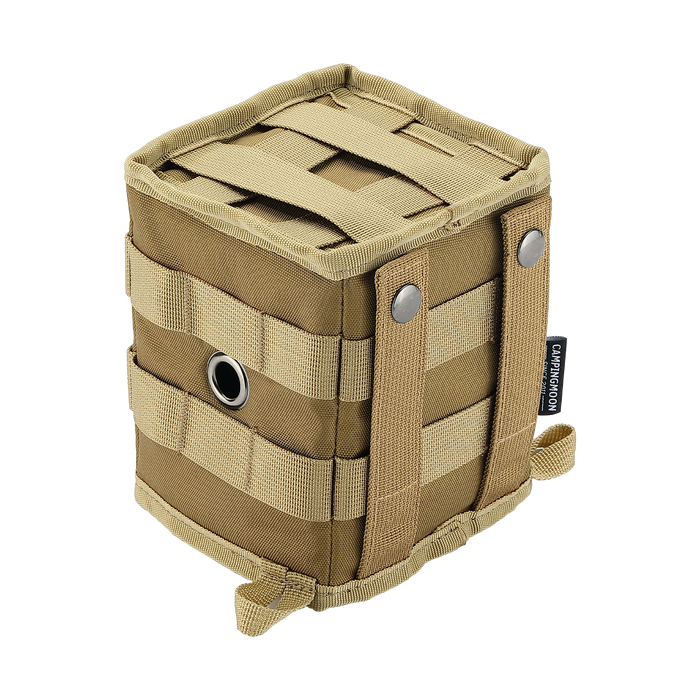 BG-1212 Storage Box Accessory Gear Organizer XS for Camping Chair Tactical Table Field Rack Coyote