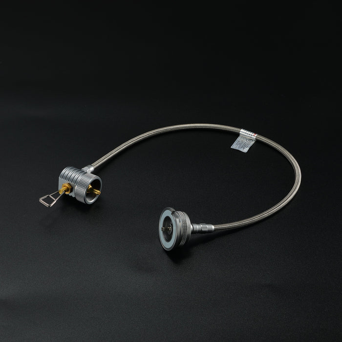 Z59-CB Propane to Butane Adapter with Regulator, Extend Hose, Aluminum