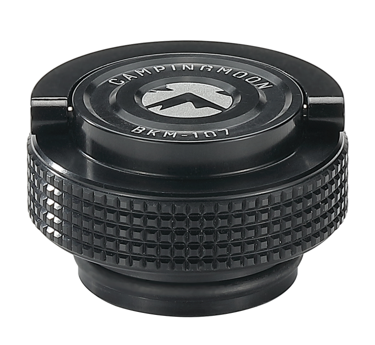 BKM-107 Cap Lid for Camping Gas Fuel Standard Canister with EN417 Lindal Valve Cassette Gas Can Black