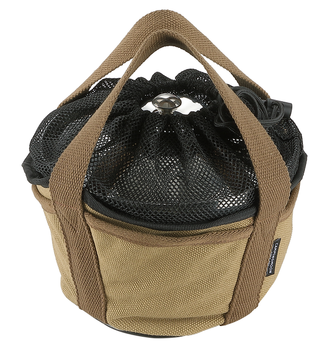 DO-25-BK Dutch Oven Bag – 6.5'' Canvas Stock Pot Case