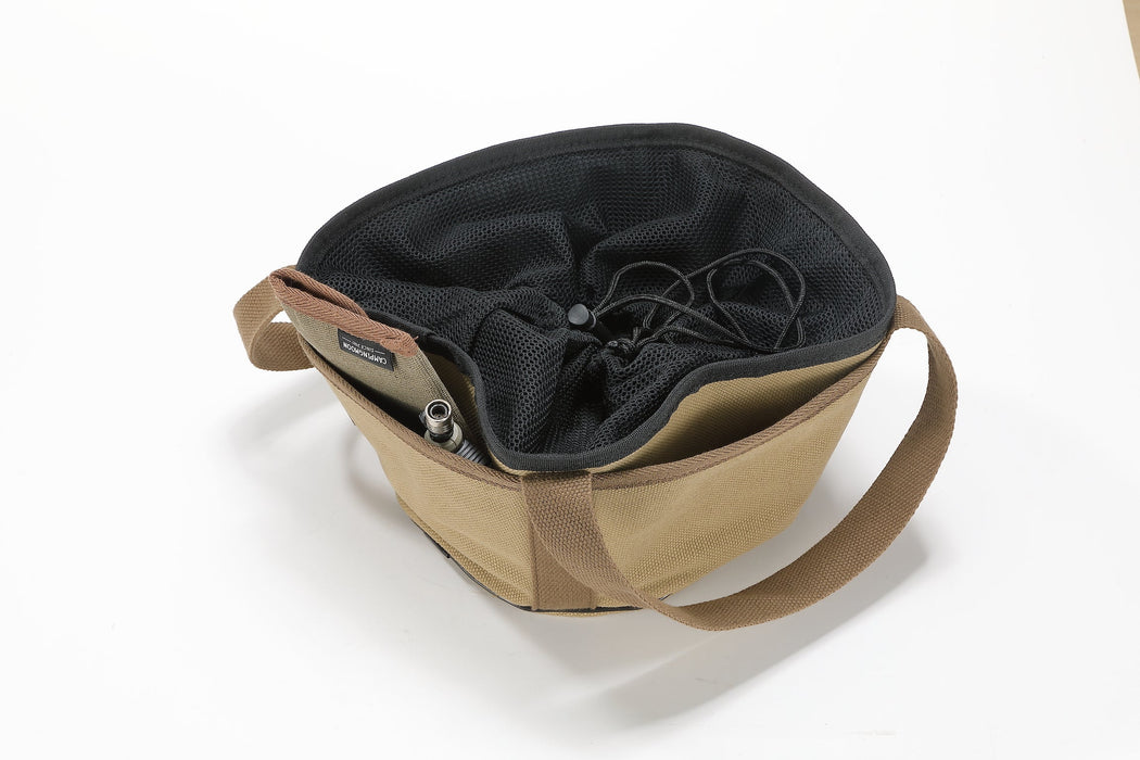 DO-27-BK Dutch Oven Bag for 8-inch Dutch Oven w/o Feet Canvas Extra Thick Round Cooking System Storage Bag Stock Pot Case