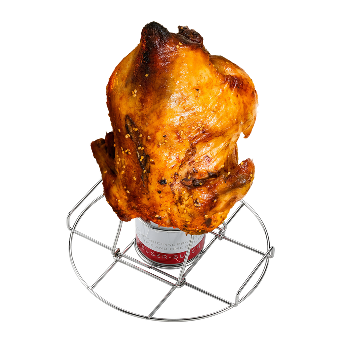 BBQ-19 Beercan Chicken Holder Rack Stainless Steel Chicken Roasting Rack Stand for Grill Smoker