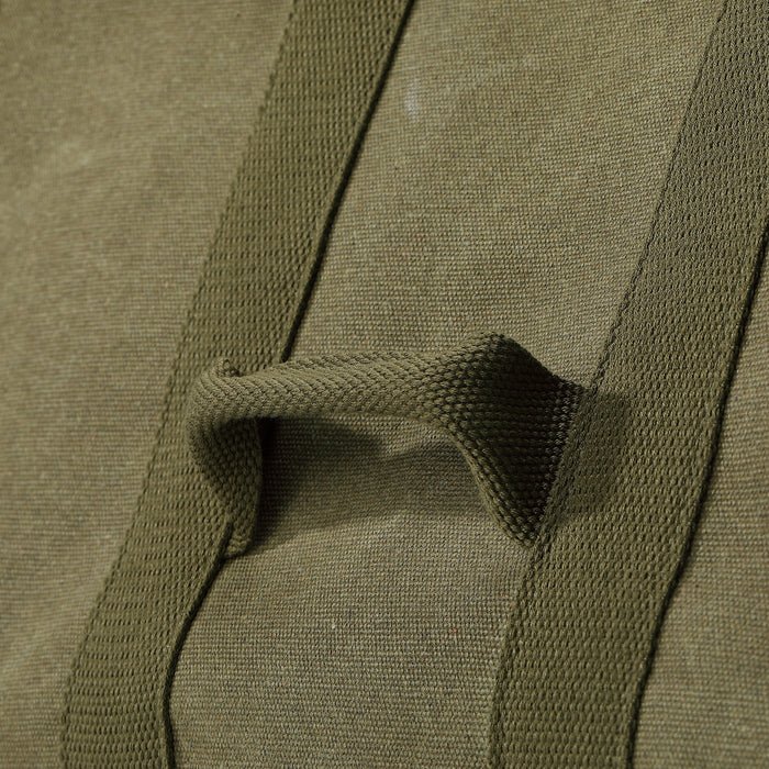 BC-400 Firewood Log Carrier Tote Fire Wood Canvas Khaki Durable Easy Carry