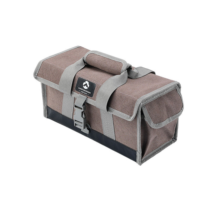 B-150C 13.8-inch Bottom Waterproof Outdoor Camping Tent Stakes Hammer Multi-Container Storage Bag