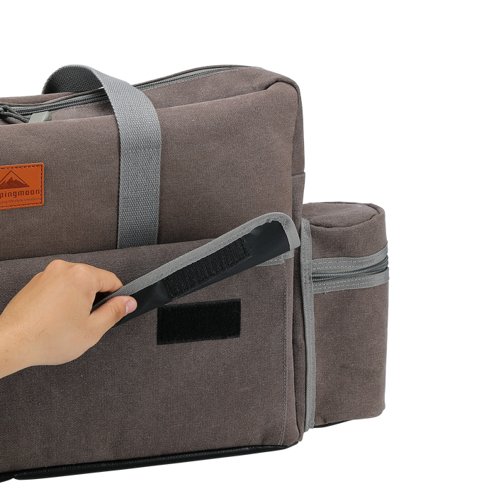 CM-B Canvas Camping Stove Carry Case for Coleman 2-Burner Stove