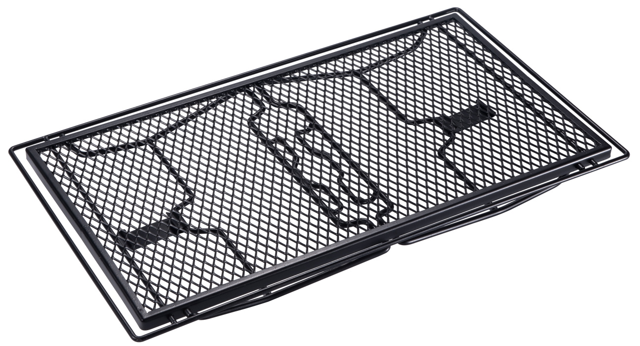 T-238 Campfire Grill Storage Rack Camping Grill Steel Foldable Stackable