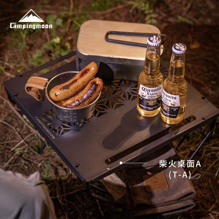 T-285A Small Decorative Firewood Rack Log Rack Indoor Outdoor Steel Log Rack T-285