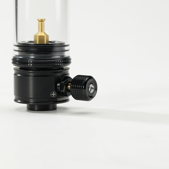 BKT-1D Black Gas Candle Lantern - Mini & Portable for Backpacking