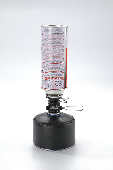 Gas Canister Refill Adapter Butane to Isobutane Transfer Adapter Black BKZ15/BKZ11