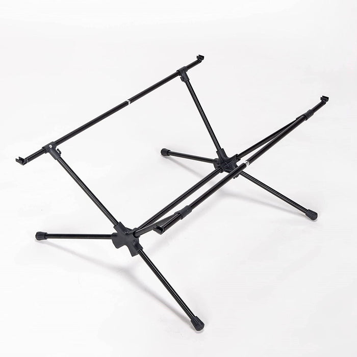 T-520-BK Roll UP Camping Table Lightweight Foldable Aluminum with Carrying Bag