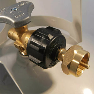 Propane Refill Adapter for 1 LB Gas Tanks from 20 LB Cylinder PZ-101