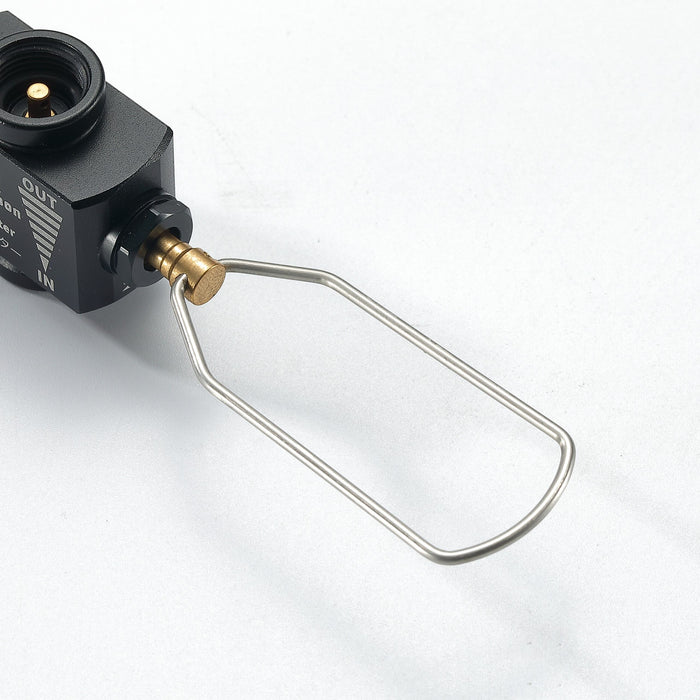 Gas Canister Refill Adapter Butane to Isobutane Transfer Adapter Black BKZ15/BKZ11