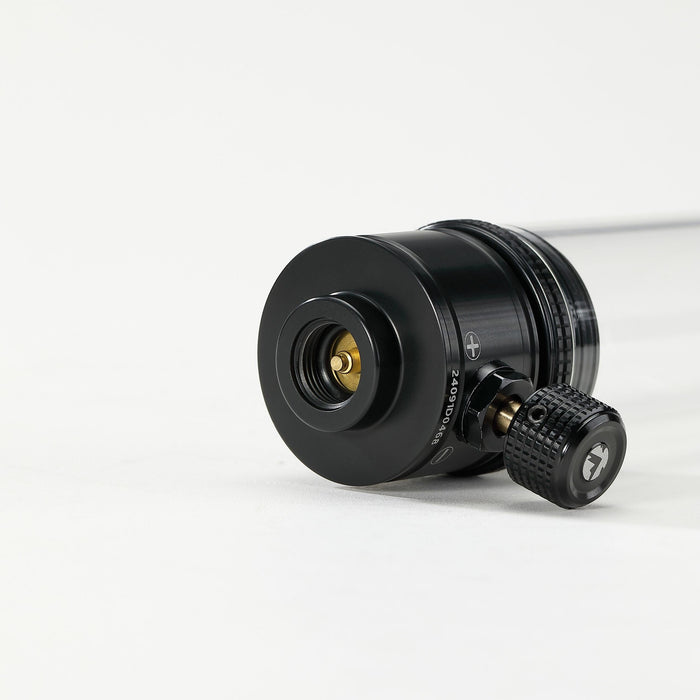 BKT-1D Black Gas Candle Lantern - Mini & Portable for Backpacking