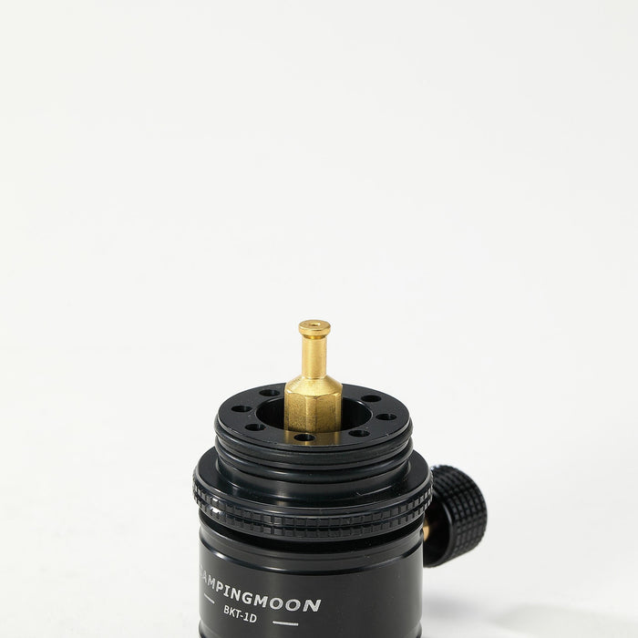 BKT-1D Black Gas Candle Lantern - Mini & Portable for Backpacking