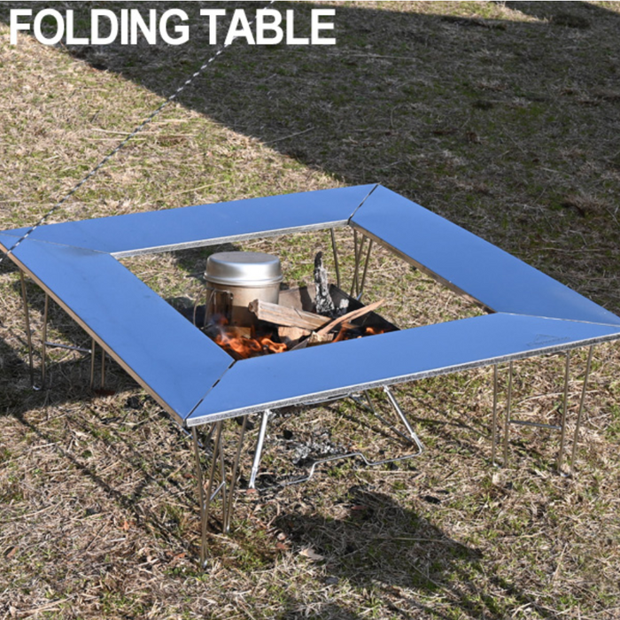 T-500 Camping Grill Table with Canvas Carrying Bag (Center Space Type (T-500))