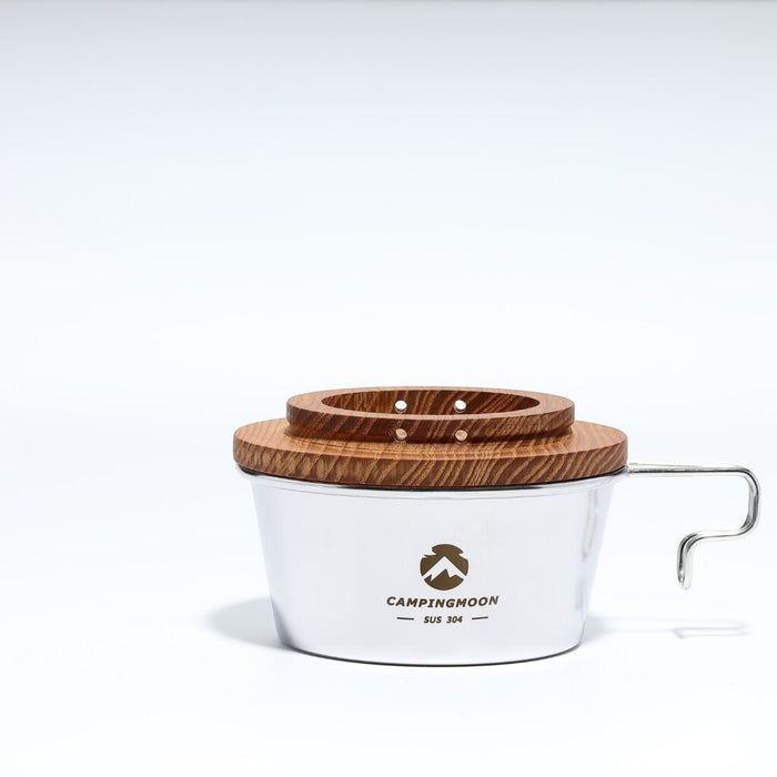 S-MG Wood Coaster & Lid for Sierra Cup - 12cm
